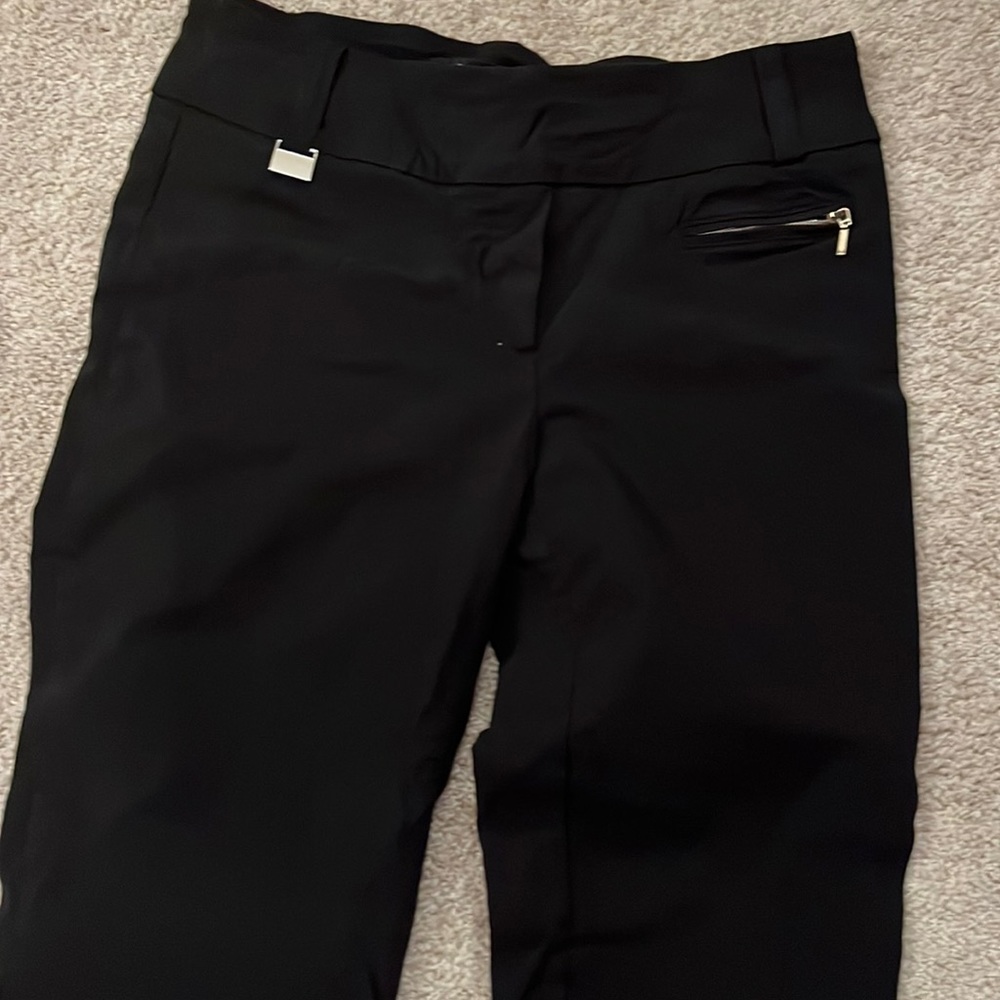 Black capris size 8